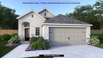 New Homes in Texas TX - Blanco Vista 45' by Perry Homes