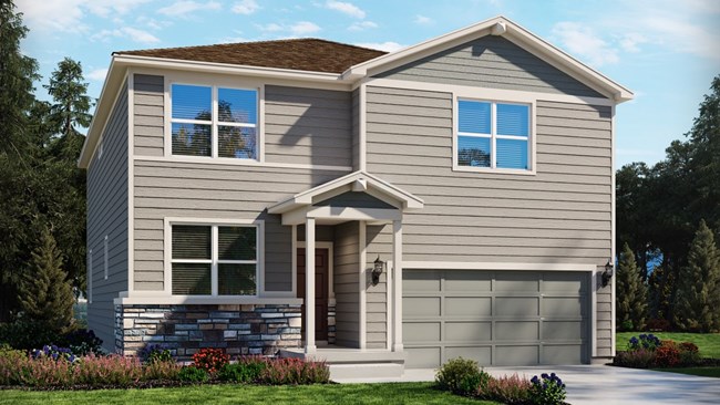 New Homes in Sunstone Village at Terrain by Meritage Homes