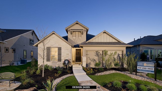 New Homes in Stevens Ranch 55' by Perry Homes