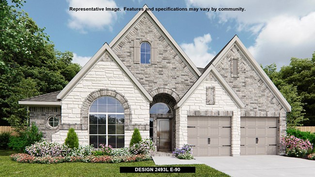 New Homes in Villas of Somercrest 55' by Perry Homes