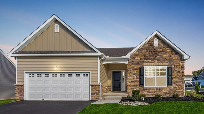 New Homes in Golden Oaks Village by Tuskes Homes