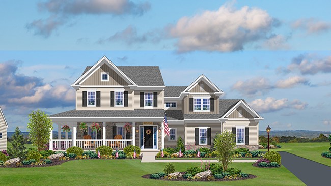 New Homes in The Estates at Steeplechase North by Nic Zawarski and Sons