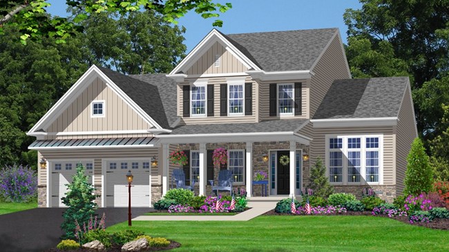 New Homes in Old Orchard at Stones Crossing by Nic Zawarski and Sons