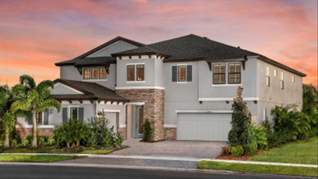 New Homes in Homes by WestBay at Triple Creek by Green Pointe Homes