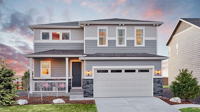 New Homes in The Aurora Highlands by Richmond American
