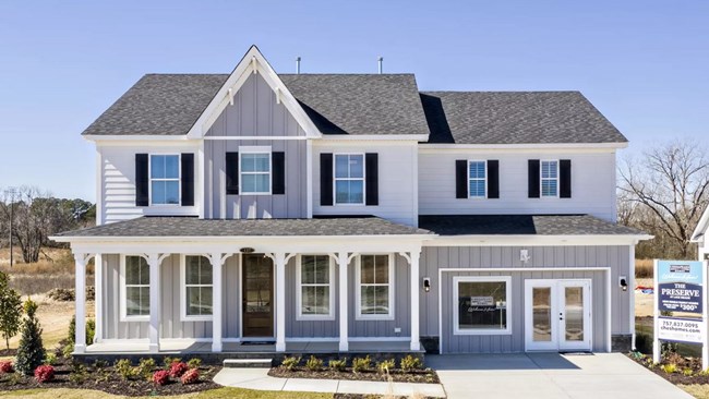 New Homes in The Preserve at Lake Meade by Chesapeake Homes