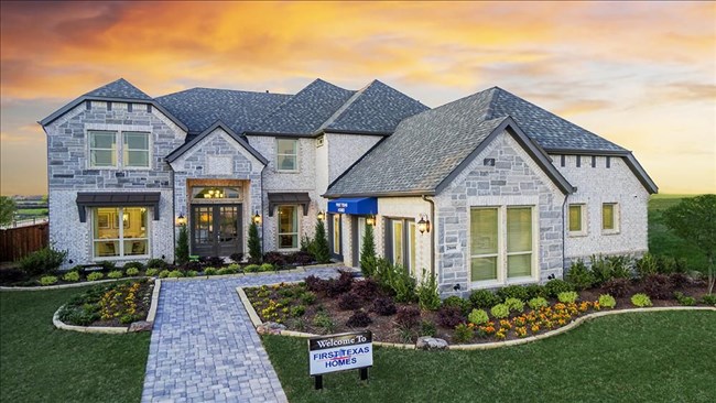 New Homes in Wellspring Estates by First Texas Homes