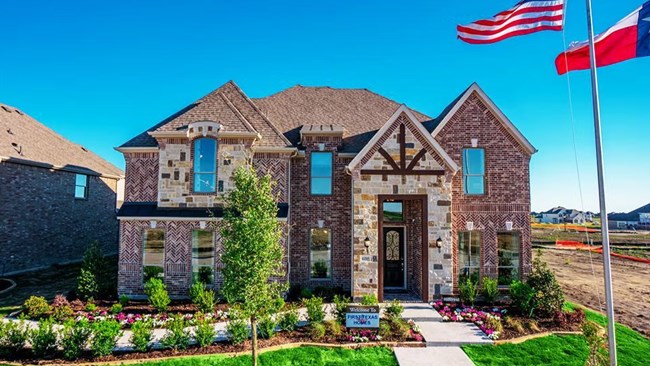 New Homes in Collinsbrook Farm by First Texas Homes