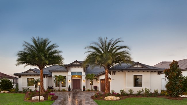 New Homes in The Islands on the Manatee River by John Cannon Homes