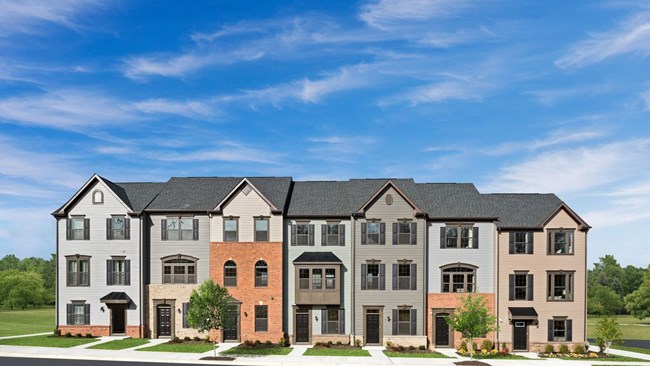 New Homes in Fredericksburg Park Townhomes by Ryan Homes
