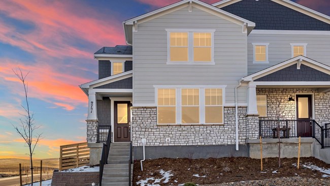 New Homes in Prospect Village at Sterling Ranch: Paired Homes by Meritage Homes