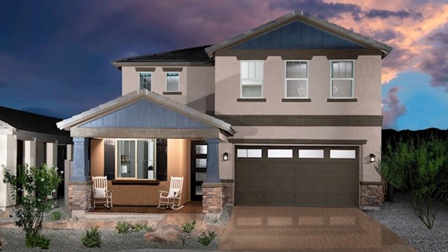New Homes in Estrella - Acacia Foothills I by Beazer Homes
