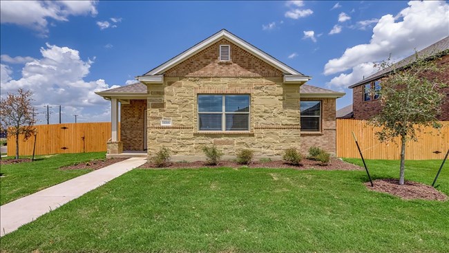 New Homes in Stonewall Ranch 40s - Alley by Taylor Morrison