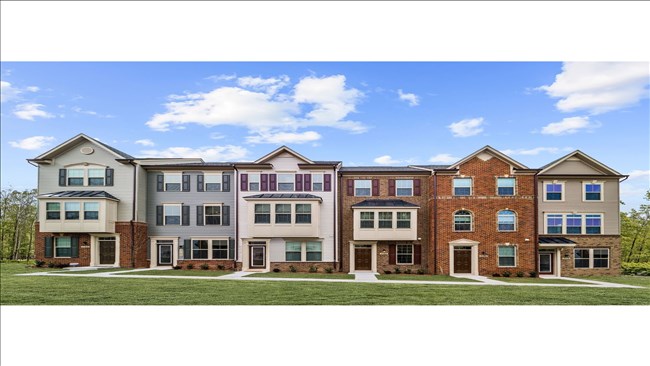 New Homes in Parkside Row by Ryan Homes