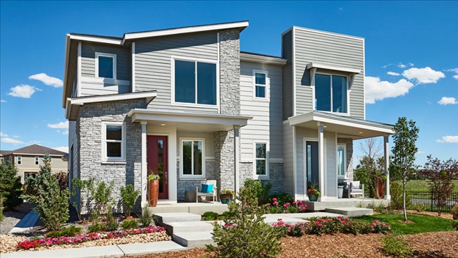 New Homes in Urban Collection at The Aurora Highlands by Richmond American