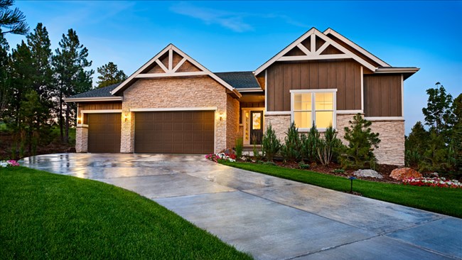 New Homes in Oak Ridge at Crystal Valley by Richmond American