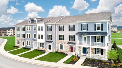 New Homes in Maryland MD - Canterbury Station Townhomes by DRB Homes