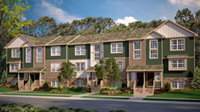 New Homes in Balsam Pointe Express Townhomes by D.R. Horton
