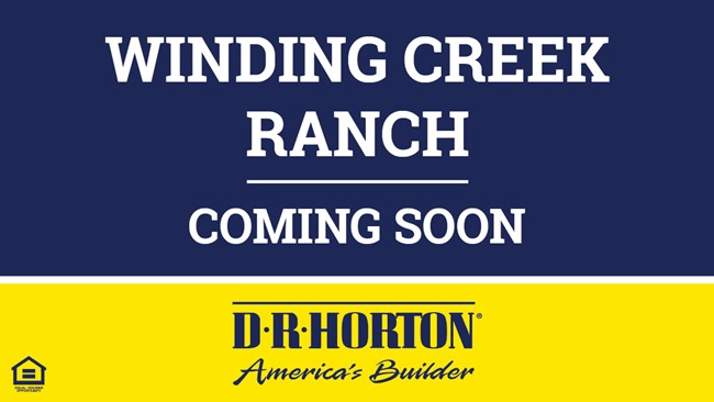 New Homes in Winding Creek Ranch by D.R. Horton