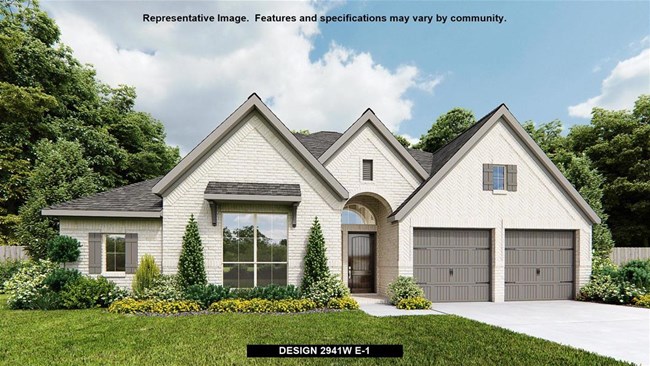 New Homes in Parkside On The River 50' by Perry Homes