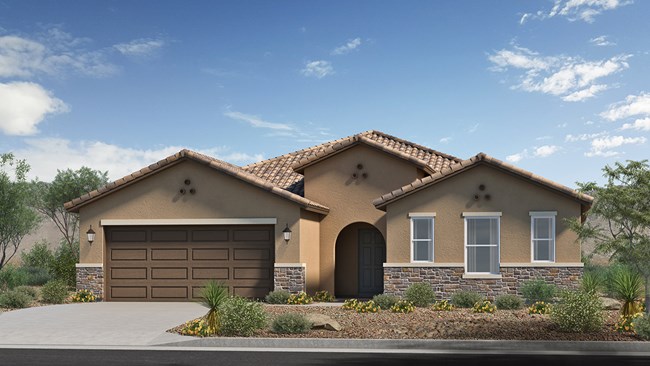 New Homes in The Reserves at Desert Oasis by KB Home