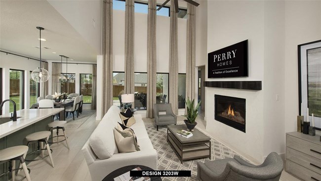 New Homes in Weston Oaks 55' by Perry Homes