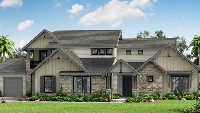 New Homes in Red Porch at Farmstead by Woodside Homes