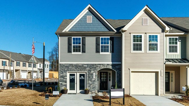 New Homes in Sidney Creek Townhomes by DRB Homes