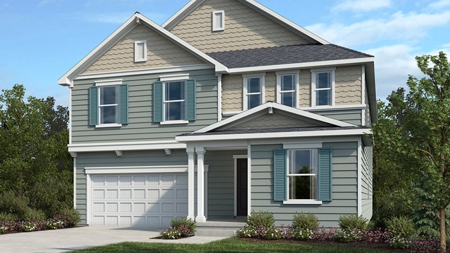New Homes in Preserve at Jones Dairy by KB Home