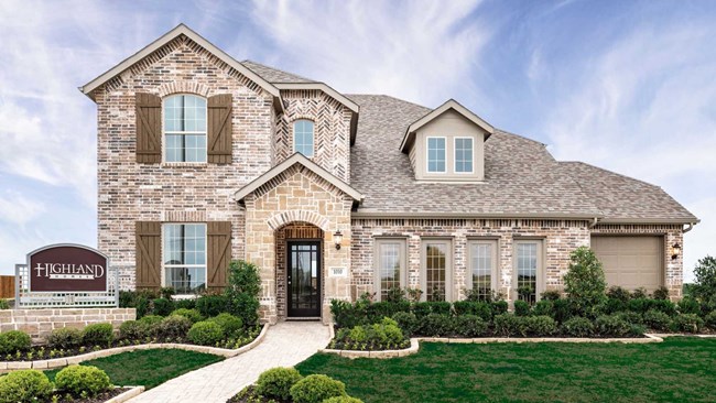 New Homes in Waterscape by Highland Homes Texas