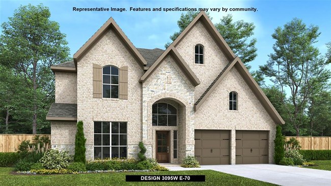 New Homes in Lakes of Somerset 60' by Perry Homes