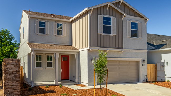 New Homes in The Paseos at Carmichael by Homes by Towne