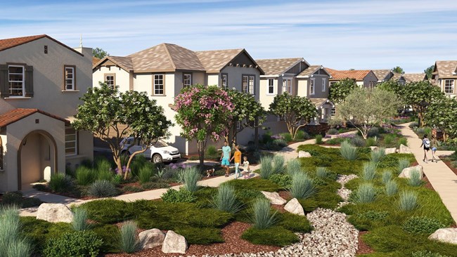 New Homes in Valiant at Heirloom Farms by Meritage Homes