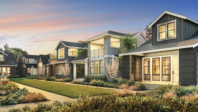 New Homes in Centre Cottages by Toll Brothers