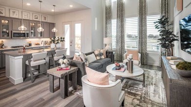 New Homes in Texas TX - Bridgeland: Townhomes - The Cottages by Highland Homes Texas