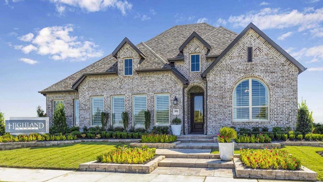 New Homes in Waterscape: 50ft. lots by Highland Homes Texas