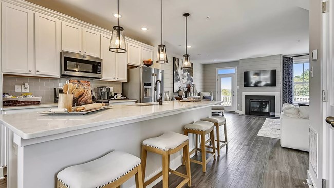 New Homes in The Parc Townes at Wendell by Caruso Homes