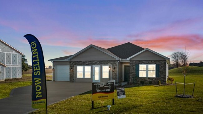 New Homes in Crosswind Lakes by D.R. Horton