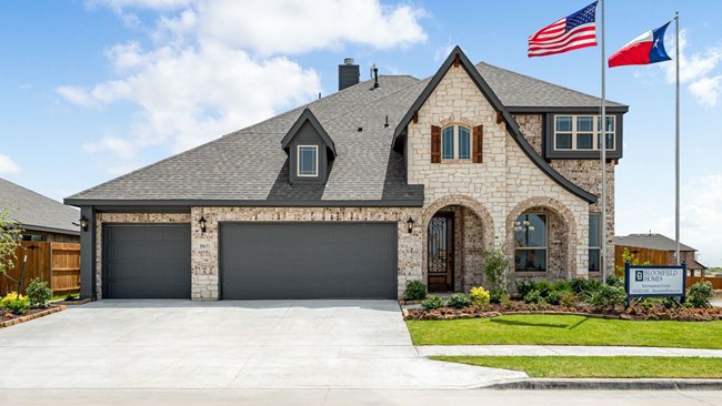 New Homes in Hulen Trails by Bloomfield Homes