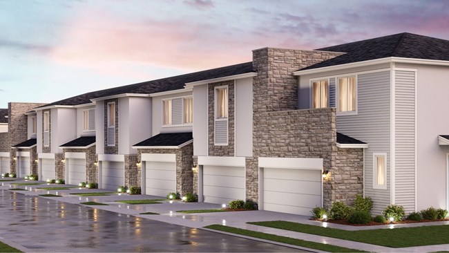 New Homes in Champions Pointe - Champions Pointe Townhomes by Lennar Homes