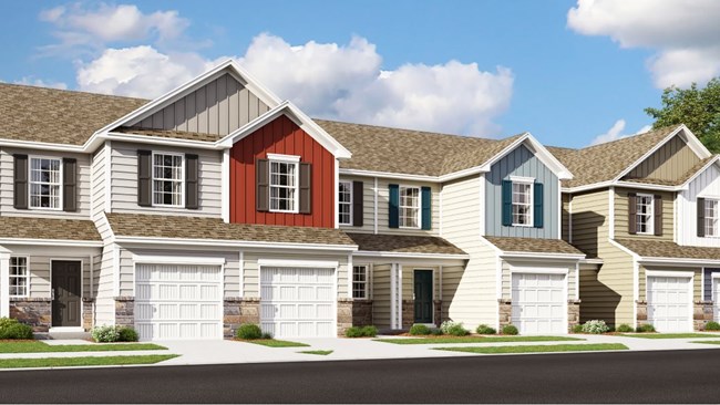 New Homes in Village at Boulware Townhomes by Lennar Homes