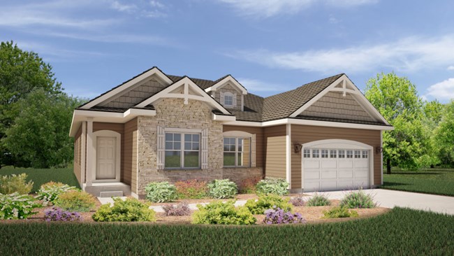 New Homes in Pebble Brook Hollow by Belman Homes