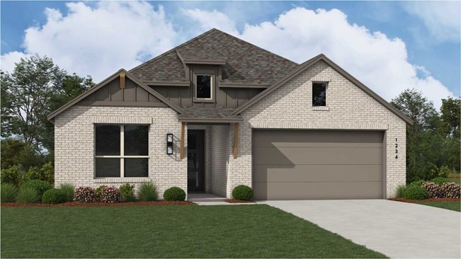 New Homes in Parkside Peninsula by Highland Homes Texas