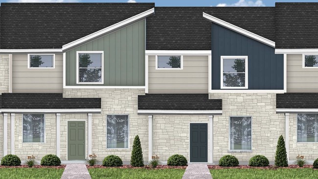 New Homes in Municipal Drive Townhomes by CastleRock Communities