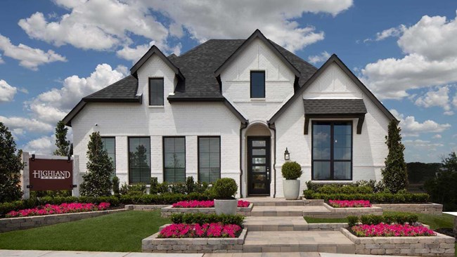 New Homes in Mantua Point: 40ft. lots by Highland Homes Texas