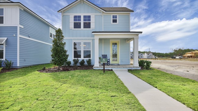 New Homes in Hawthorn Park at Wildlight by Pulte Homes