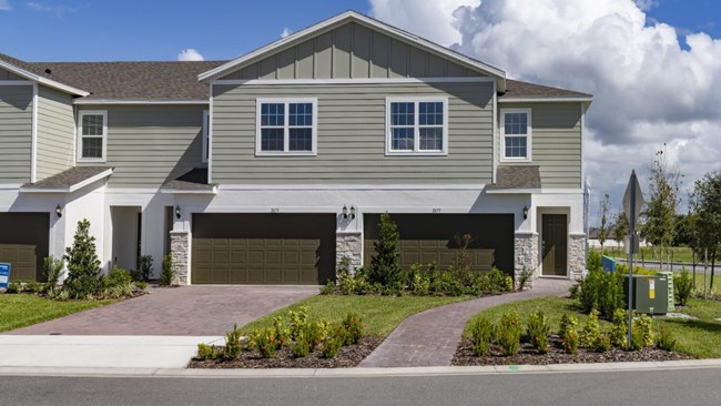 New Homes in Townhomes at Sky Lakes Estates by Landsea Homes