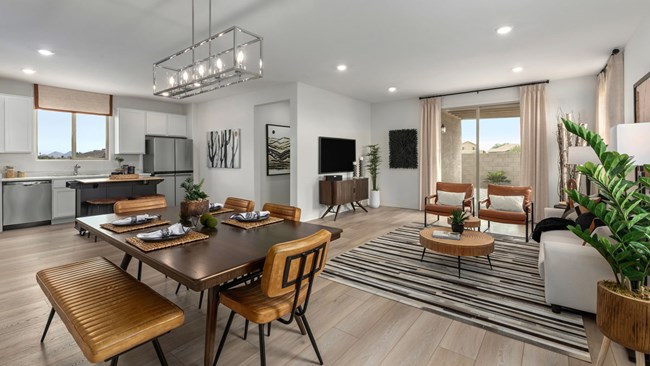 New Homes in Reserves at Valencia Crossing by KB Home