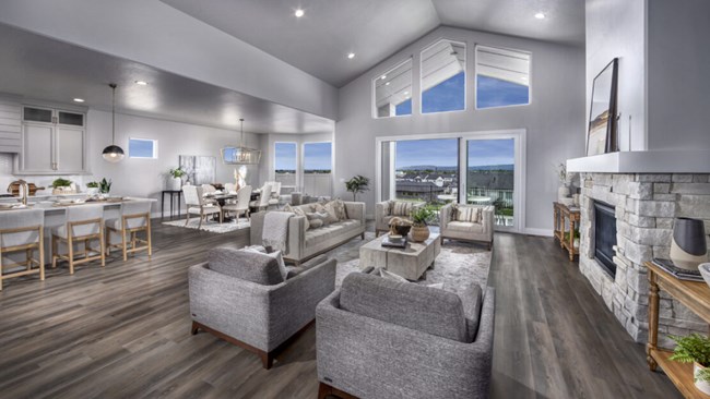 New Homes in The Hills at Dry Creek Ranch by Boise Hunter Homes