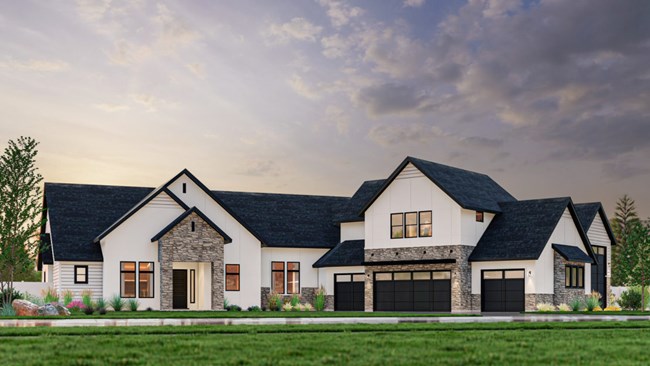 New Homes in The Estates at Dry Creek Ranch by Boise Hunter Homes